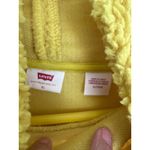 Levi's  XL Yellow Gold  Sherpa Fleece Pullover Jacket Warm & Stylish Outerwear Photo 4