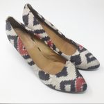 Dries Van Noten Dries Van Notten Tribal Print Heel Pumps Size 10.5 Photo 0