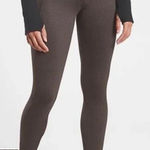 Athleta  Delancey Black & Brown Houndstooth Leggings/Tights Photo 0
