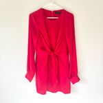 House of Harlow 1960 x Revolve Lotta Mini Dress Crimson Red Cocktail Party Size M Photo 3
