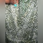 ZARA  Green Patterned Women's Dress size Large Photo 4