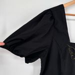 Disturbia Cressida Moth Embroidered Midi Dress in Black size 16 Photo 5