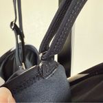 Retro Swim Ruched One Piece Tummy Control Bathing Suit Black White Pool Beach Size L Photo 7