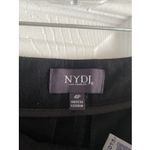 NYDJ Women's 4P Slim Trouser Ponte Black Knit Pants Career Lift Tuck Stretch Cor Photo 2