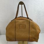 Patricia Nash  Ravi Satchel Bag Slouchy Distressed Brown Leather Chapel Large Photo 1