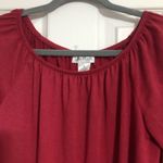 Linda Leal new‎ 3/4 sleeve detail fringe faux tie side’s women’s medium NWT boho Pink Photo 6