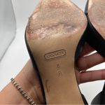 Coach Vintage  Y2K leather heel with the iconic horsebit hardware size 8 black Photo 8