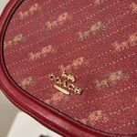 Coach  Camera Bag with Horse and Carriage Dot Travel Date Night Girls Night Out Photo 1