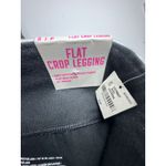 Victoria's Secret PINK Women's SMALL Yoga CROP LEGGING BLACK Elastic Waist Photo 6