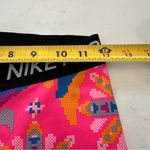 Nike  Pro Leggings Womens Neon Pink S Multi Color Dri-Fit Photo 4