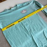 Ron Jon Surf Shop Turquoise Blue Long Sleeve Tee Shirt Size Medium 100% Cotton Photo 7