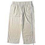 Old Navy  High Rise Linen Blend Wide Leg Casual Comfort Waistband Pant Tan Sz XL Photo 6