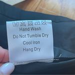 O.P.T. Didi Dress Voluminous Babydoll with Velvet Bow open back Cotton Black M Size M Photo 15