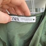 ZARA Emerald  dress with slit Photo 2