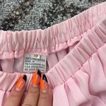 Liz Roberts Vintage Two Piece Lace & Pleated Skirt Set Light Pink 10 Photo 8