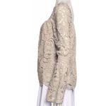 Cupcakes & Cashmere Blouse Cream Size Small NWT Lace Cottagecore Long Sleeve Photo 1