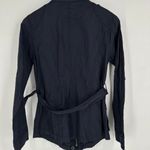 Sanctuary Navy Blue Belfast Utility Belted Cargo Jacket Women's Size XS Military Photo 9