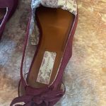 Urban Outfitters UO BAND OF GYPSIES Songbird Suede Leather Burgundy Wine Loafer Flats $120 EUC 8 Photo 5