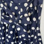Modcloth iXiA Sundress  Summer Traveling Cupcake Dress Navy & White Polka Dots Photo 6