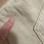 Princess Polly | Women's Beige Khaki Tan High Rise Denim Chino Shorts, Size 4 Photo 4