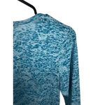 Rods Western Wear Blue Marble Wash Thin Fitted Long Sleeve Shirt Photo 2