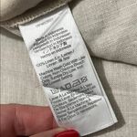 Madewell Linen Dress V-Neck Photo 8