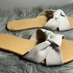Rothy’s The Knot Sandals Cream Bow Slide Sandals Sz8 Tan Size 8 Photo 8