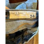 Rag and Bone  Jeans Womens Size 24‎ Blue Denim Ellerly Wash High Rise Ankle Skinny Photo 10