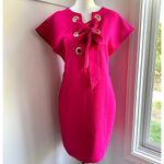 Trina Turk  Orlando Pink Corset Lace Up Shift Dress Medium Resortwear Photo 1