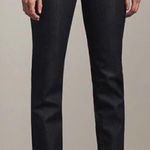 AG Adriano Goldschmied NWOT  Isabelle High Rise Button Up Raw Hem Jeans Photo 0