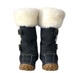 Salomon  Black LHASA SUEDE  FAUX LINED CONTRA GRIP WINTER  BOOTS Photo 2