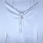 Love Tree Women’s White Long Sleeve Casual Bodysuit Photo 4