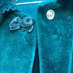 Victoria's Secret Vintage 90s Dark Green Pajama Set Luxurious Sleepwear Size XS Photo 6