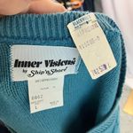 Vintage Inner Visions Ship'n Shore Blue Cable Knit Sweater Vest L USA New Preppy Size L Photo 8