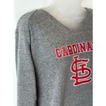 Concepts Sport  Womens Cardinals Hoodie Pullover Sweatshirt Athletic Gray XL Photo 1
