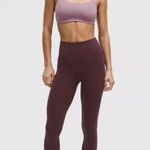 Lululemon Wunder Train High-Rise Tight 28" Size 8 Goodnight Plum NWT Authentic Photo 0