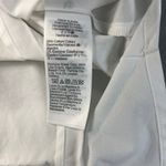 NWT J.CREW White Sleeveless cotton poplin shirt in signature fit Women's XS Photo 4