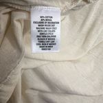 Wonderly  Beige Crochet Detail Long Sleeve Blouse Size Medium Boho Casual Top Photo 6