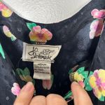 American Vintage Vintage 90s 1990s Black floral slip dress medium lingerie negligee Photo 2