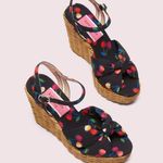 Kate Spade Anita Wedge Sandals Cherry Print 9B Photo 0