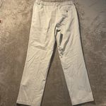 LL Bean Pants Womens 14 Tall Classic Fit Beige High Rise Straight Leg Canvas Tan Size undefined Photo 2