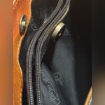 Valentina Black and Brown Shoulder Bag with Leather Handles Photo 13