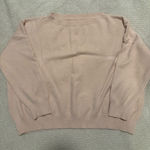 Pink off the shoulder sweater Size M Photo 0
