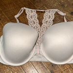 Victoria's Secret Victoria’s Secret pink nude Lacy racerback perfect shape 36DD bra Photo 0