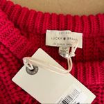 Lucky Brand  Red Cable Knit Sweater Photo 5
