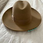 Stetson Brown Felt Hat With Turquoise Accents Photo 7