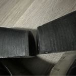 Dolce Vita DV Black Leather Side Zip Block Heeled Booties Size 9 Photo 10