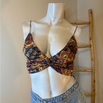 Urban Outfitters  UO Samara Twist Paisley Print Cami Small Photo 5