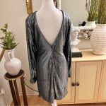Dress the Population  Lolita Gunmetal Sequins Rushed Dress‎ Size XL Photo 3