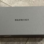 Balenciaga Knife Glitter High Heel Mules in Silver Titanium Size 36 New in Box Photo 10